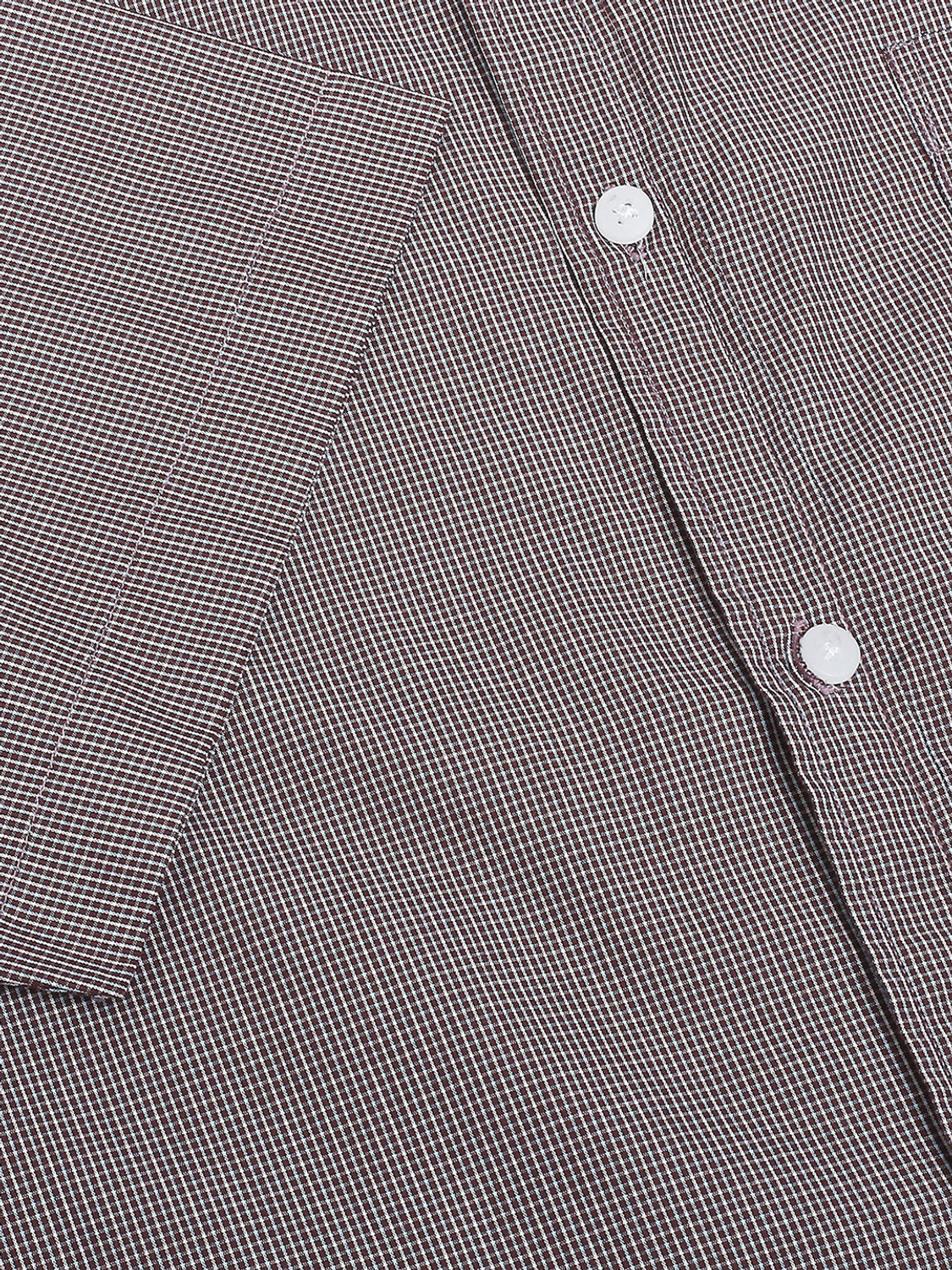 Image of THOMAS SCOTT Men Regular Fit Checkered Spread Collar Casual Shirt