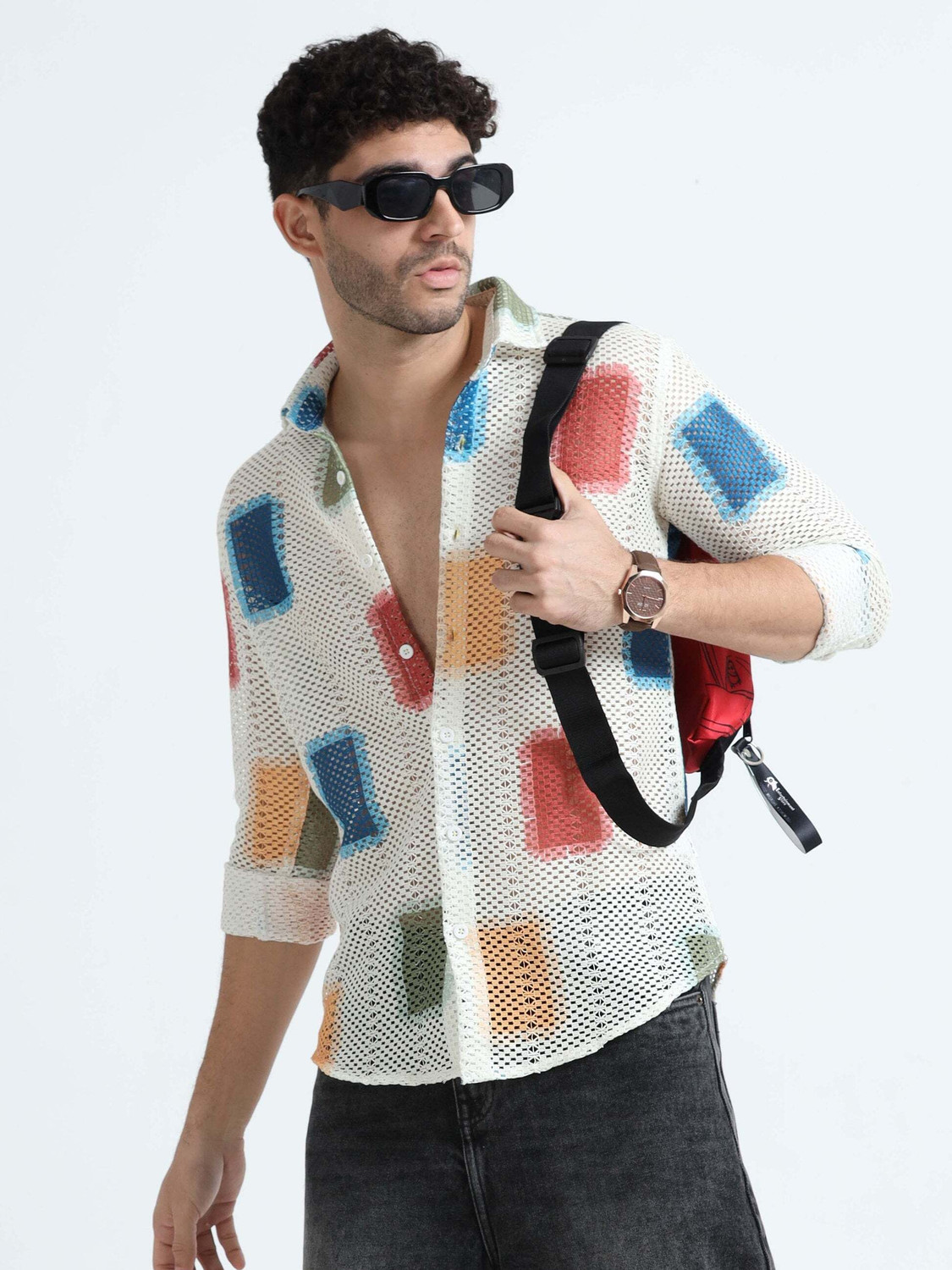 RavirEnterprise Men Regular Fit Casual Shirt - Image 1