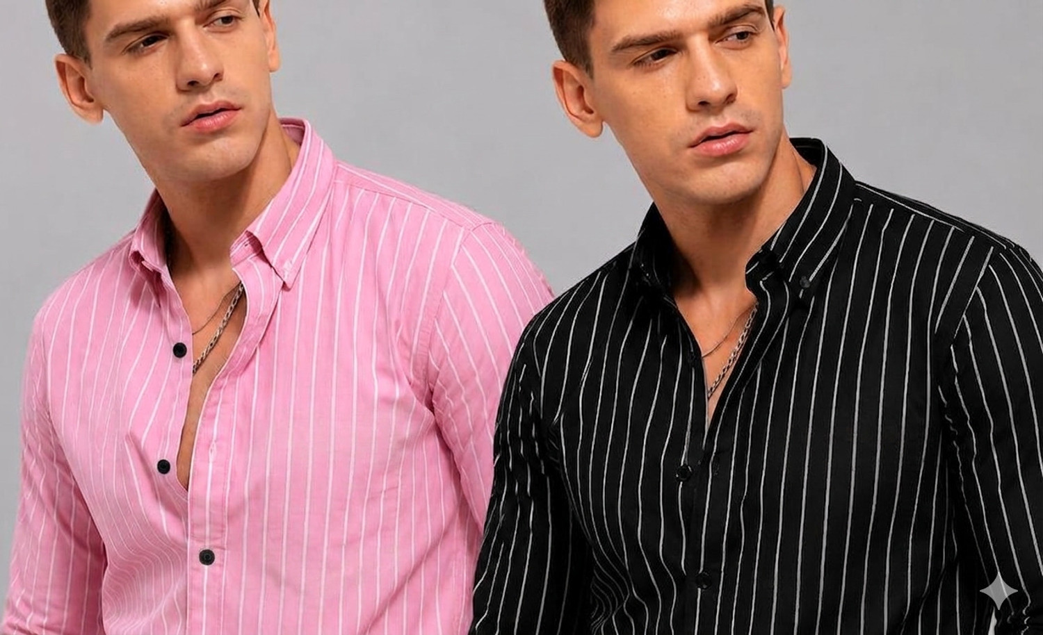 Image of RaJpUt fashion Men Regular Fit Solid Button Down Collar Formal Shirt
