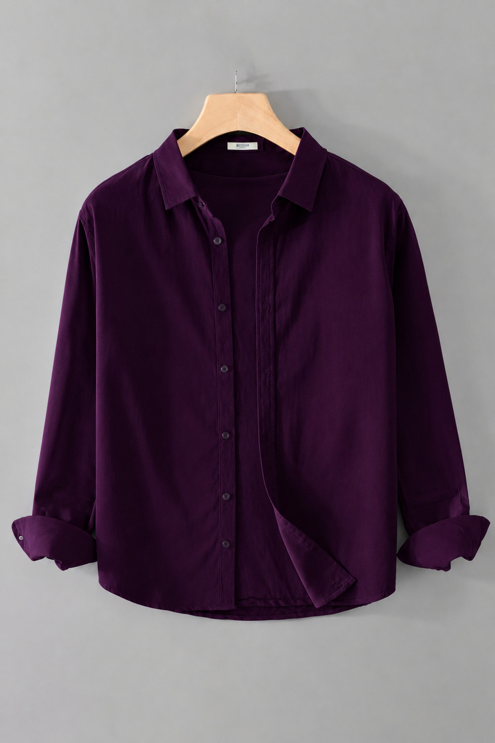 TorontoCN Men Purple Casual Shirt - Image 1