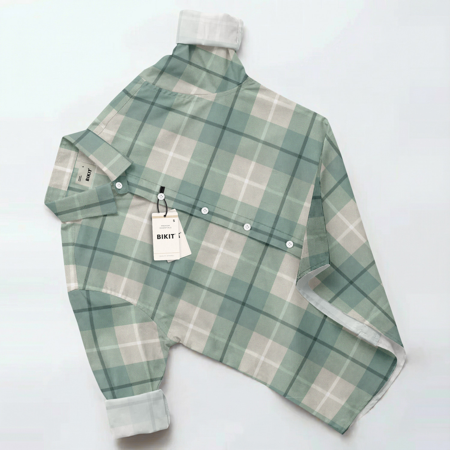 Image of PROBIZ Men Regular Fit Striped Spread Collar Casual Shirt