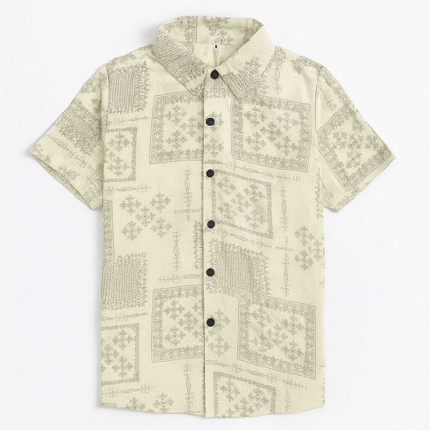 Image of uniquelook Men Regular Fit Printed Casual Shirt