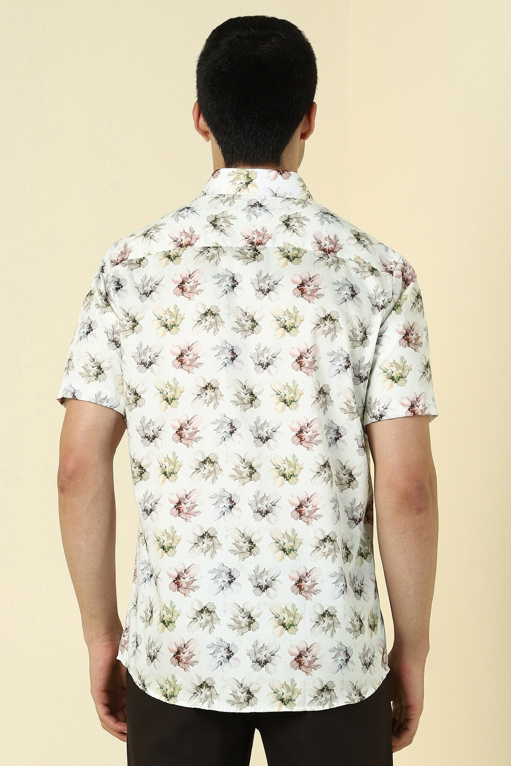 Image of Allen Solly Men Slim Fit Printed Casual Shirt