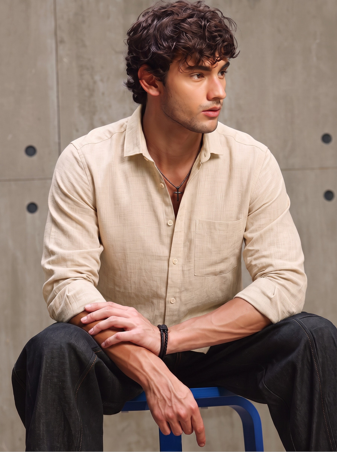 Roadster Men Beige Casual Shirt - Image 5