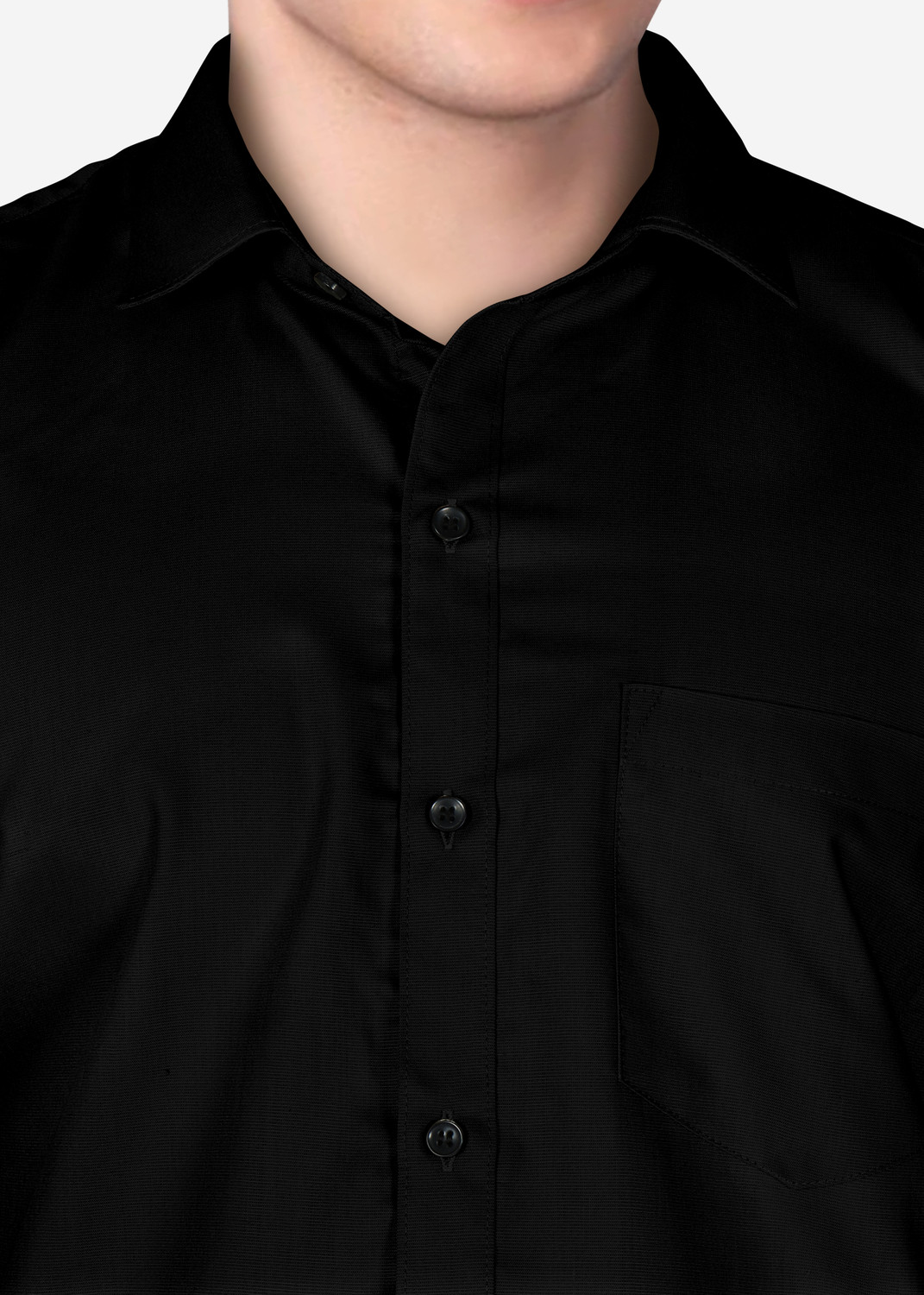 Image of FIBERMILL Men Slim Fit Solid Formal Shirt
