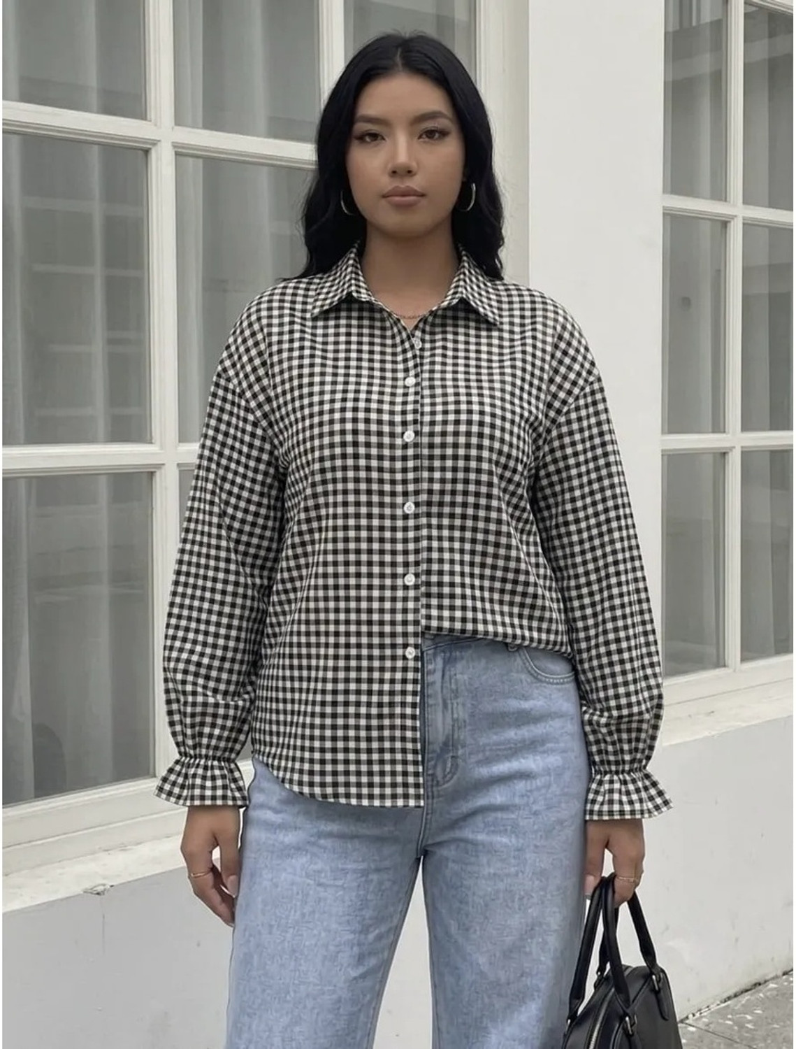 Image of Yuvraj Apparels Women Comfort Fit, Comfort Fit Solid Spread Collar Party Shirt