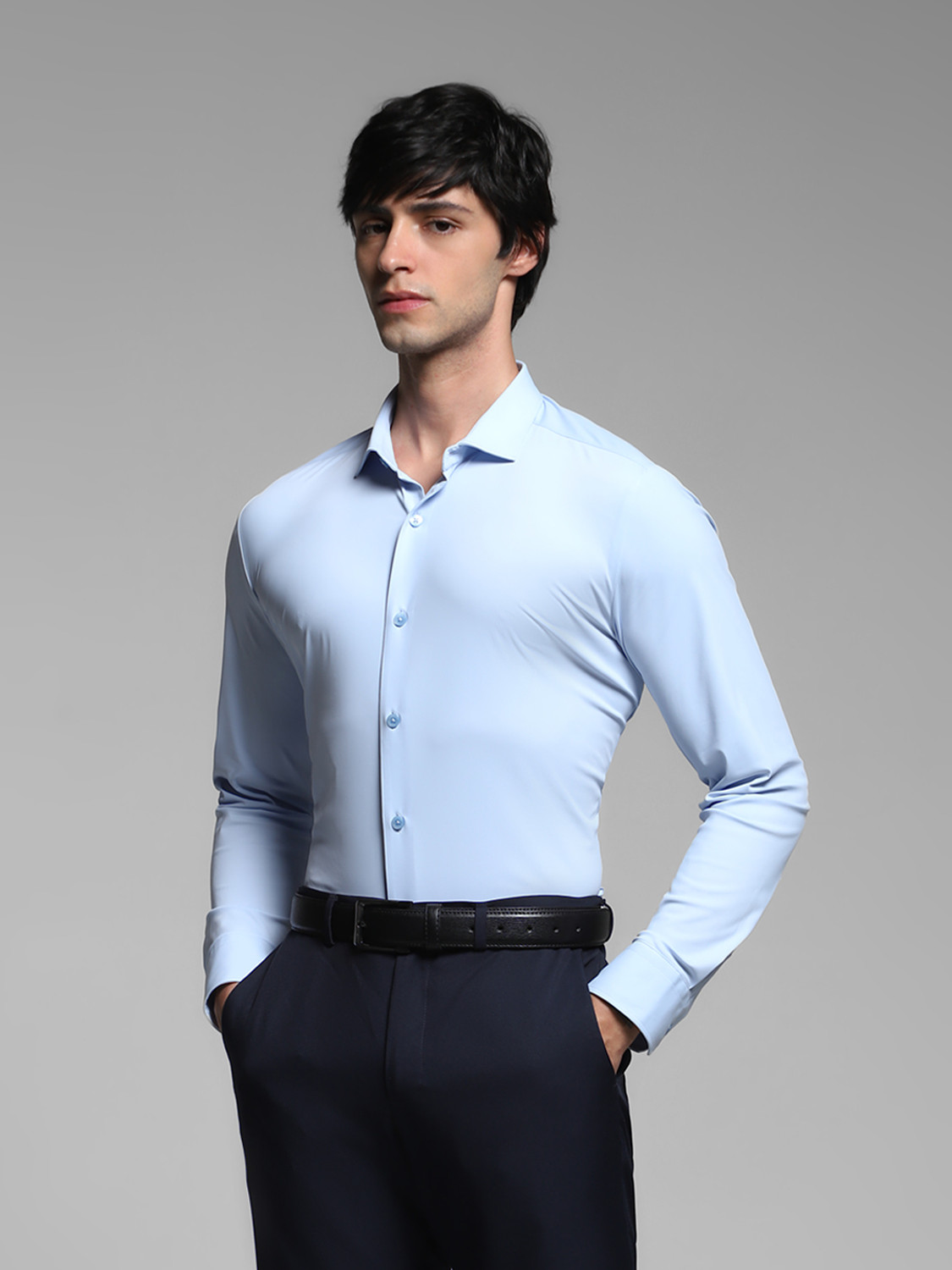 Image of JACK & JONES Men Regular Fit Checkered Spread Collar Casual Shirt