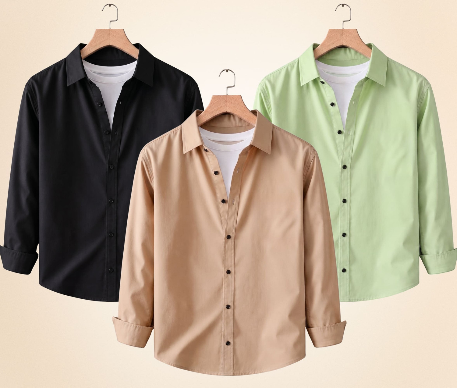 Colix Men Multicolor Casual Shirt Pack of 3 - Image 6