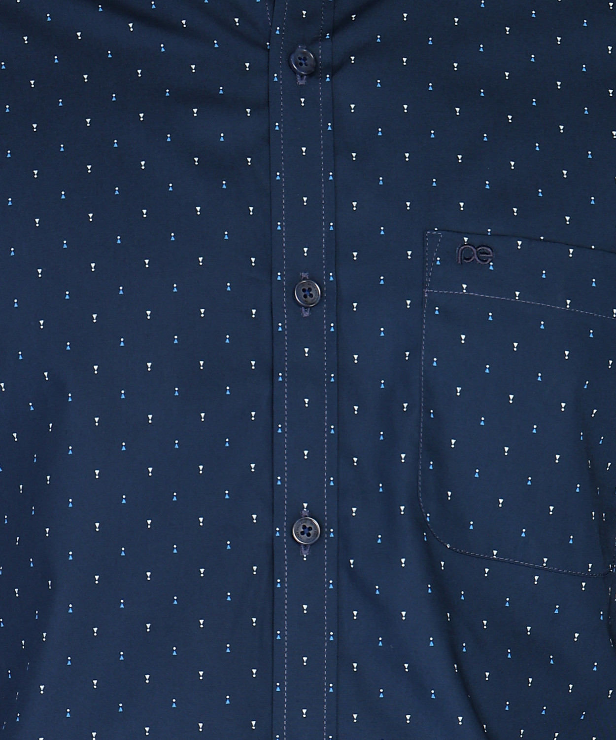 Image of PETER ENGLAND Men Slim Fit Printed Casual Shirt