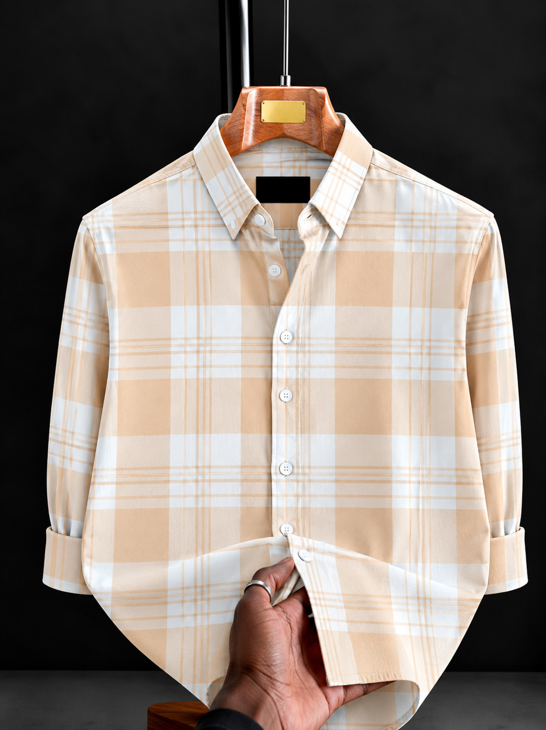 SHIRTZONE Men Checkered Multicolor Shirt - Image 1