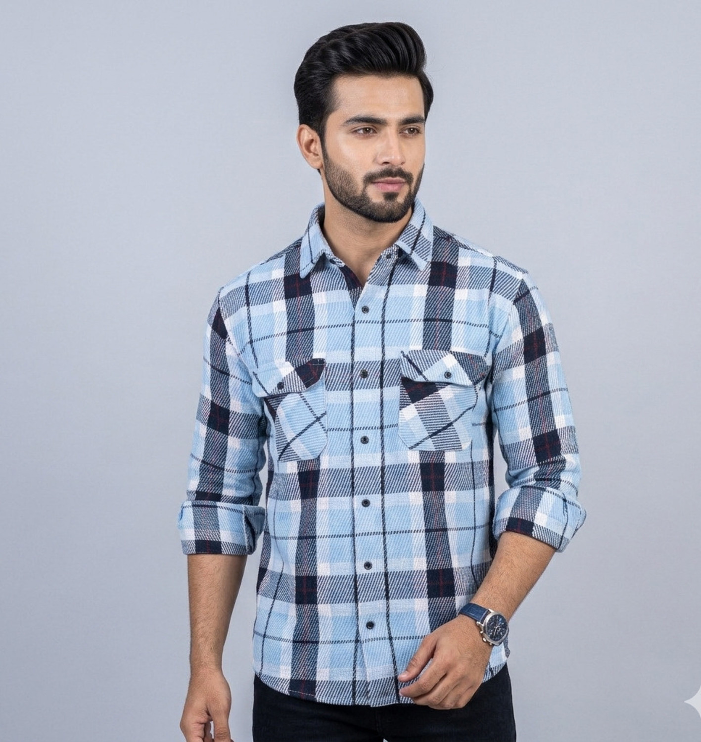 Image of uniquelook Men Regular Fit Printed Casual Shirt