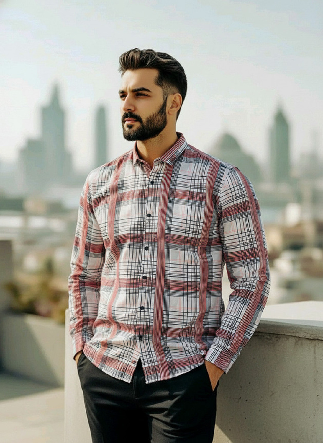 ZONANZA Men Comfort Fit Printed Casual Shirt - Image 1