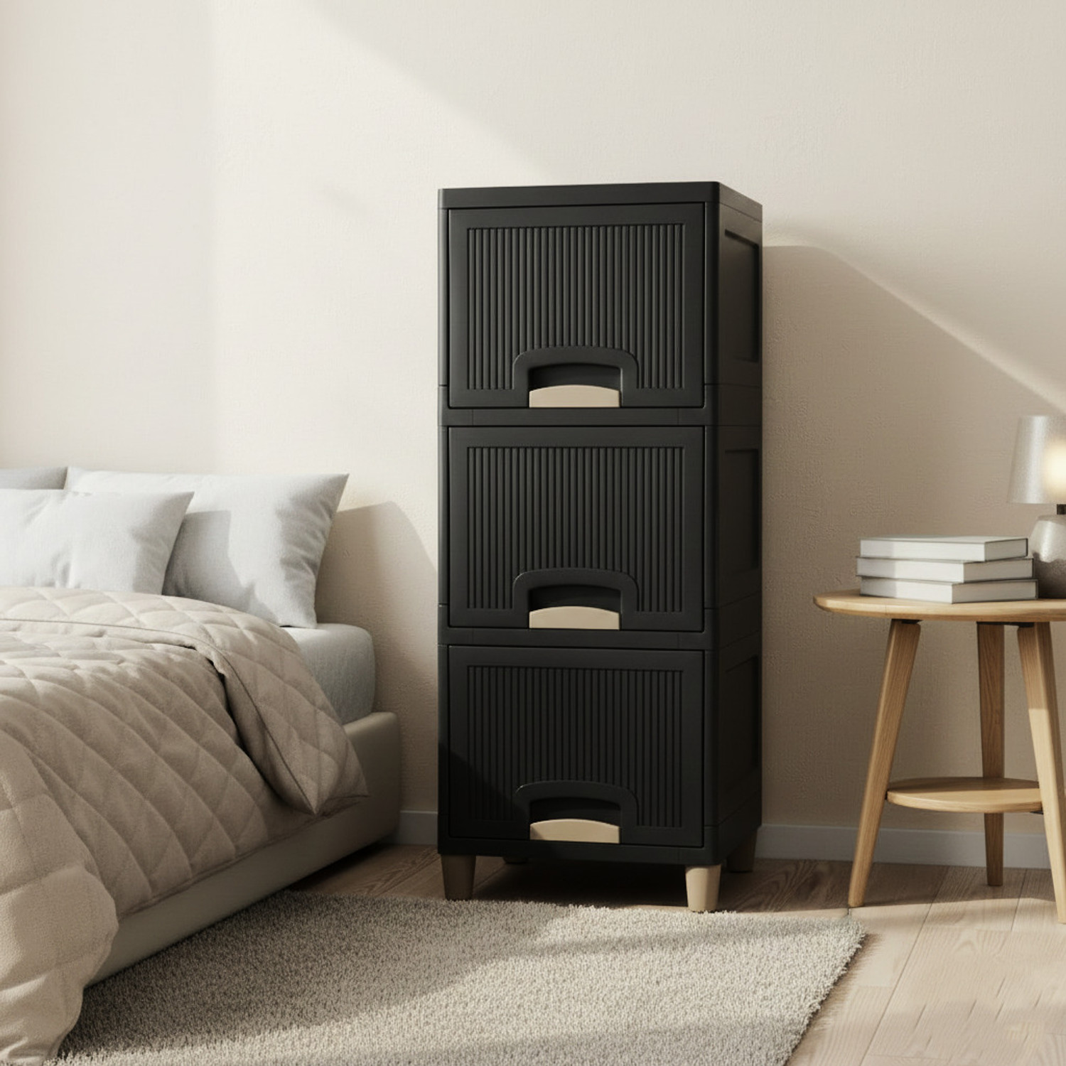 Image of artis NANO 3.0 SLIM ITX / Micro ATX Cabinet with USB 2.0 and USB 3.0 Ports Compatible with Computer (Black)