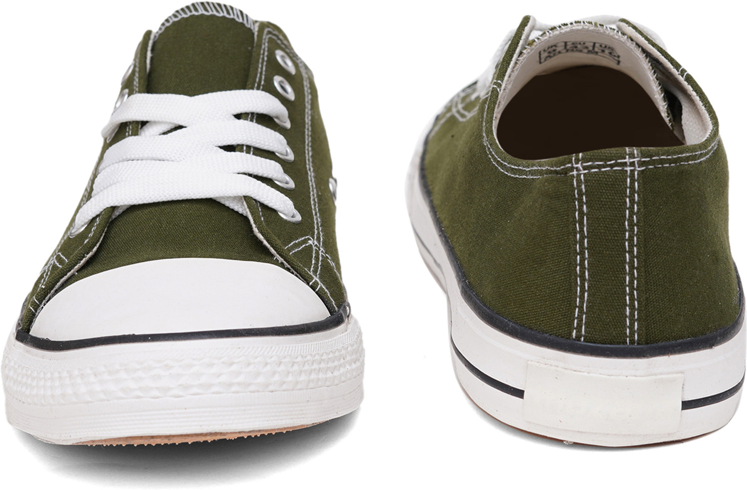 Image of Roadster NA Canvas Shoes For Men (Olive , 10)