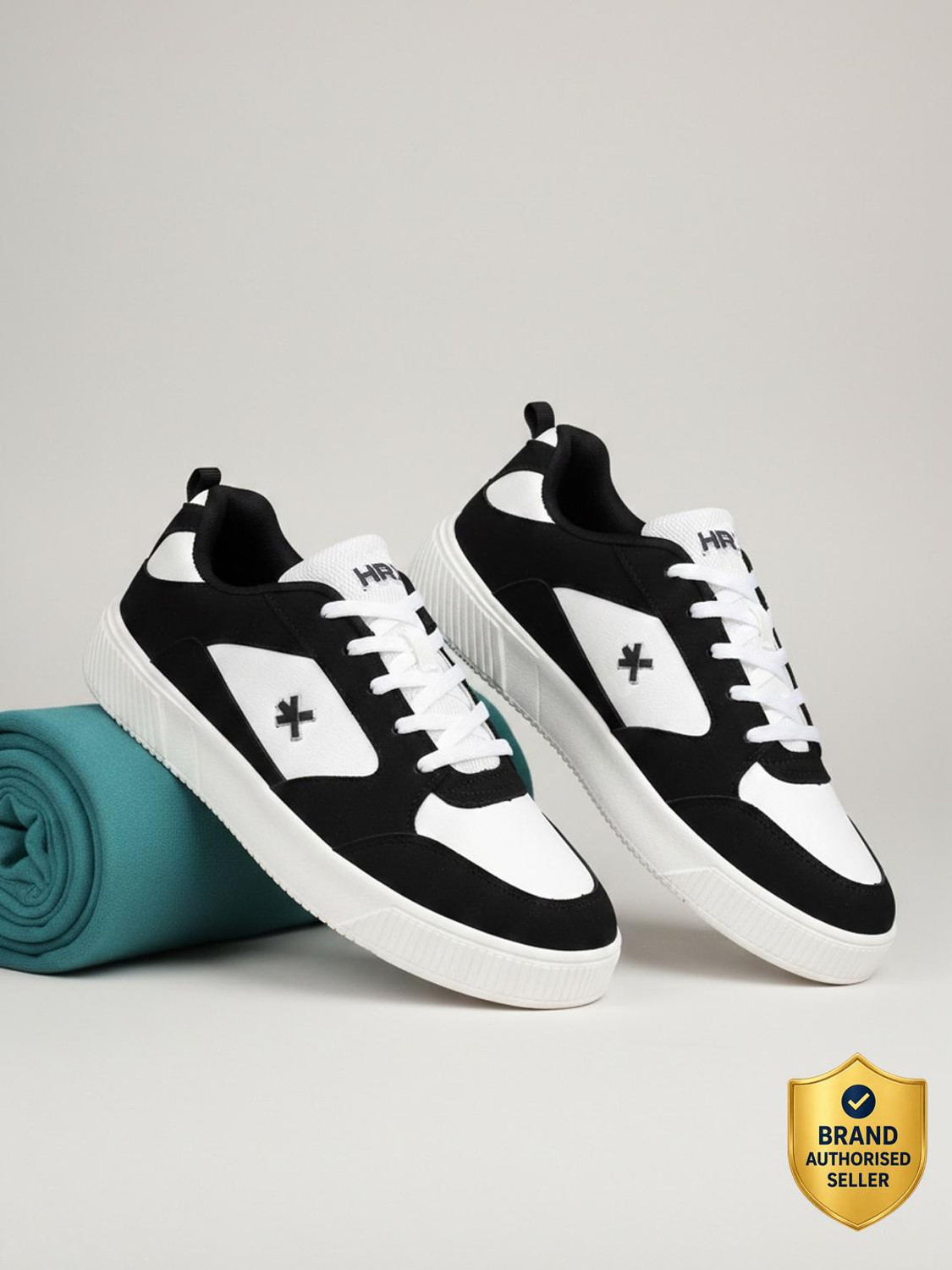 HRX by Hrithik Roshan Men's Black Walking Shoes - Image 6