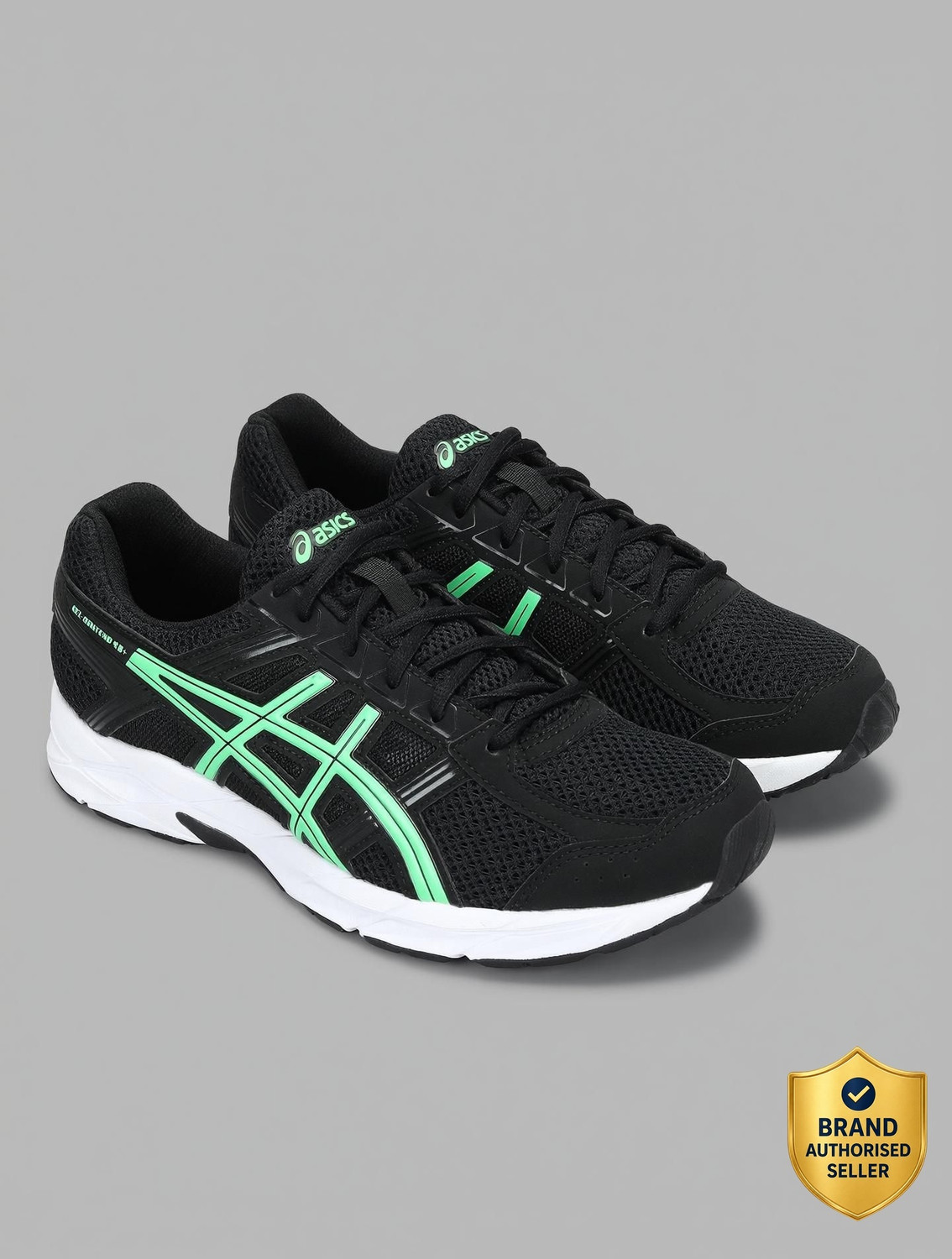 Asics GEL-CONTEND 4B+ Running Shoes (Black, 6) - Image 1