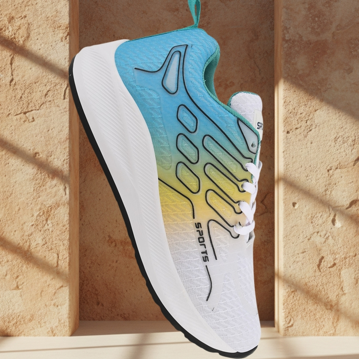 jootiyapa Walking Shoes For Men Multicolor - Image 6