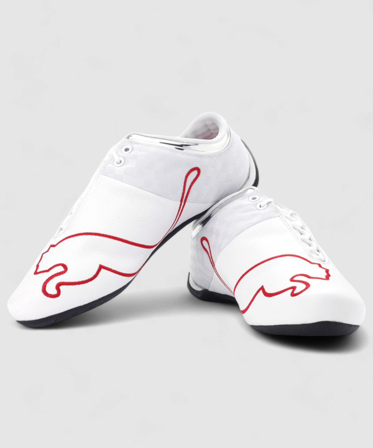 Image of PUMA Future Cat M1 Big 102 O SF Sneakers For Men (White , 10 UK /India)
