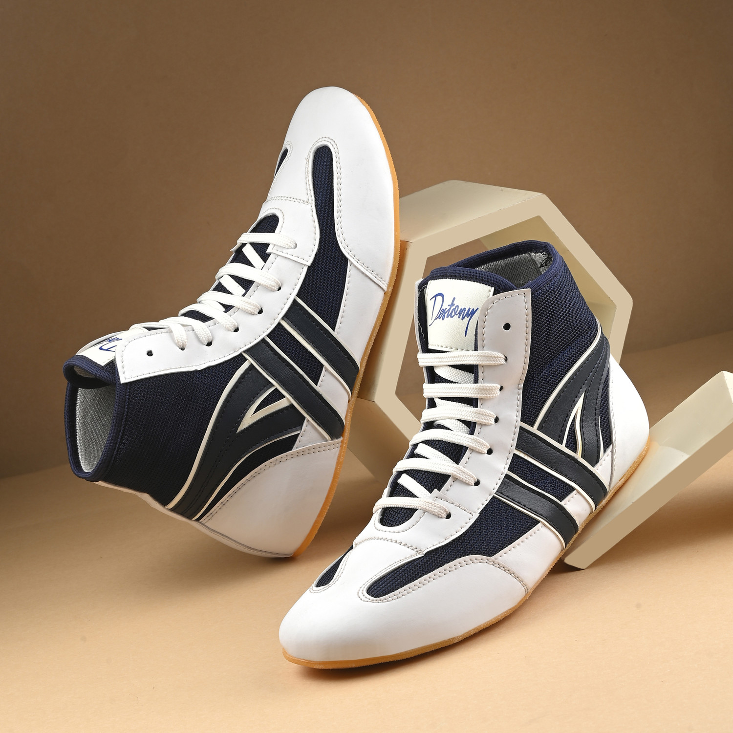 Image of NSC Wrestling Shoes For Men (Navy , 7)