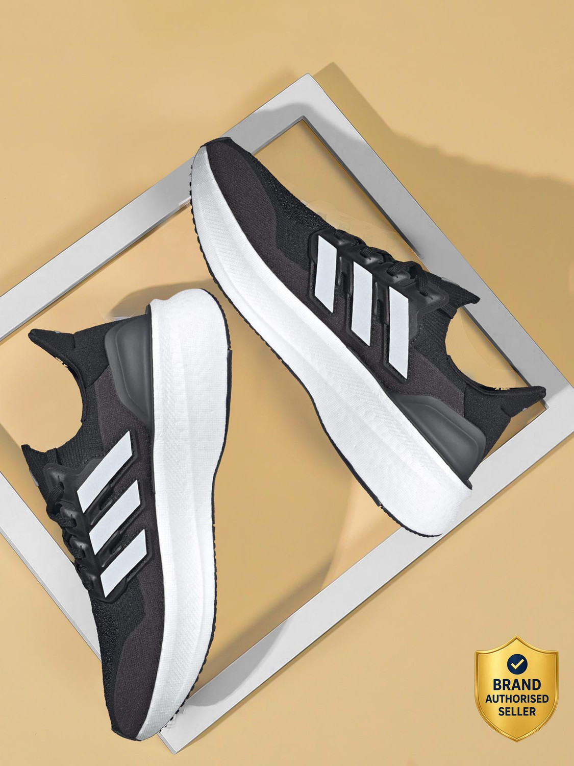 Image of ADIDAS ULTRABOOST LIGHT 2.0 Running Shoes For Men (White , 12.5)