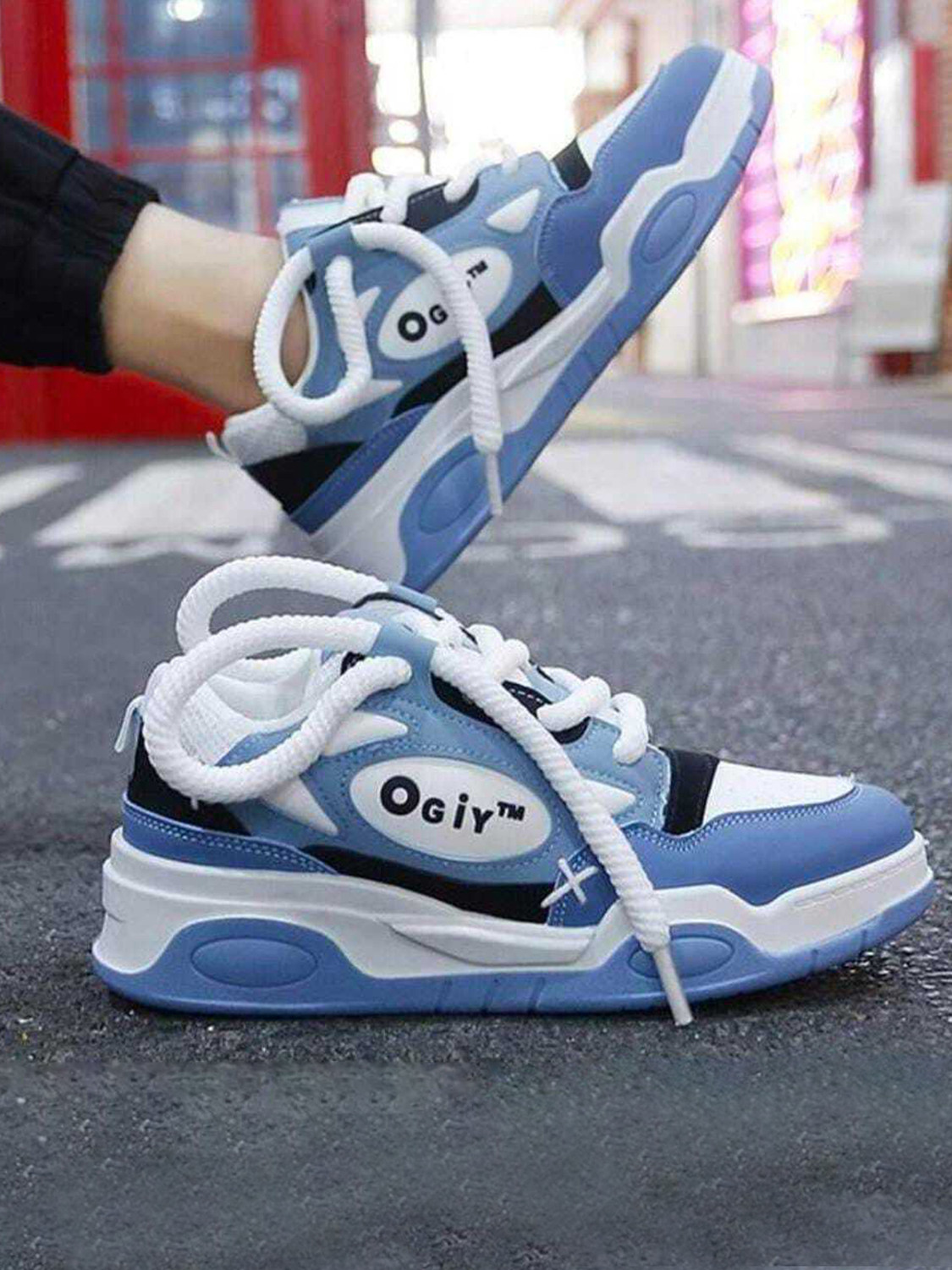 Image of Layasa New Tranding Attractive Oggi Walking Shoes For Women (Blue , 3)