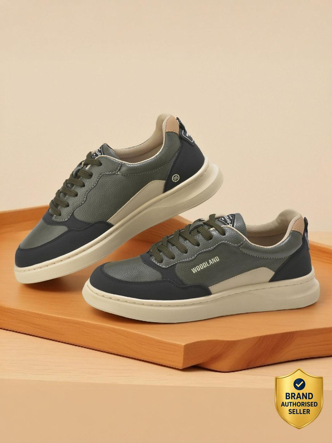 Image of WOODLAND Sneakers For Men (Blue , 9)