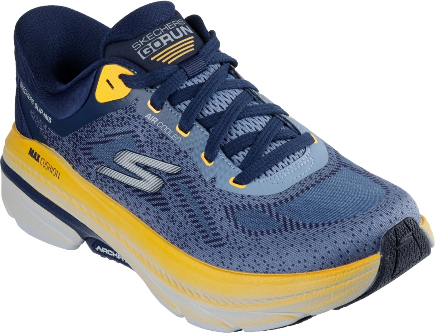 Image of Skechers 220621-NVY Sneakers For Men (Navy , 10)