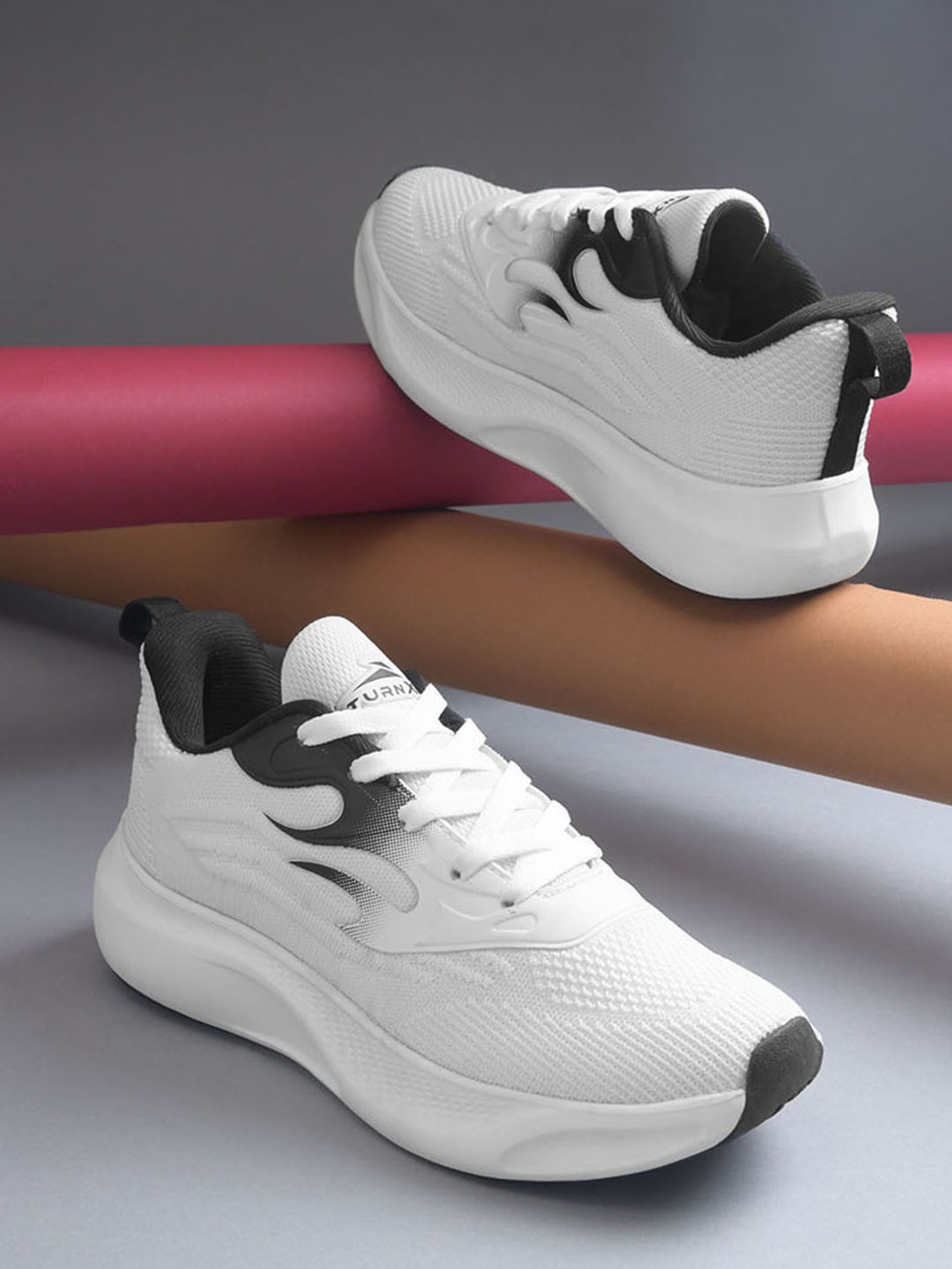 Image of ZACIO MagMax IMP Premium Quality Running Sneakers For Men (White , 6)