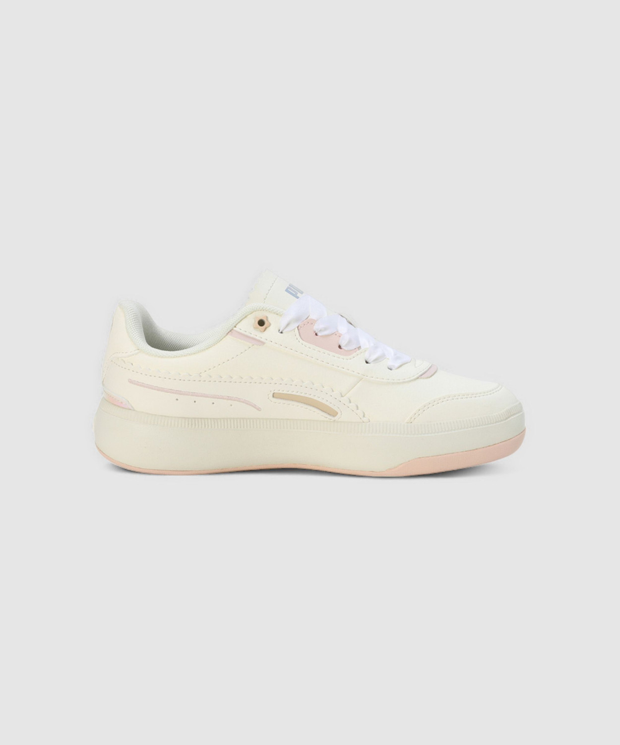 Image of PUMA Tori Pixie V1 Running Shoes For Women (White , 8)