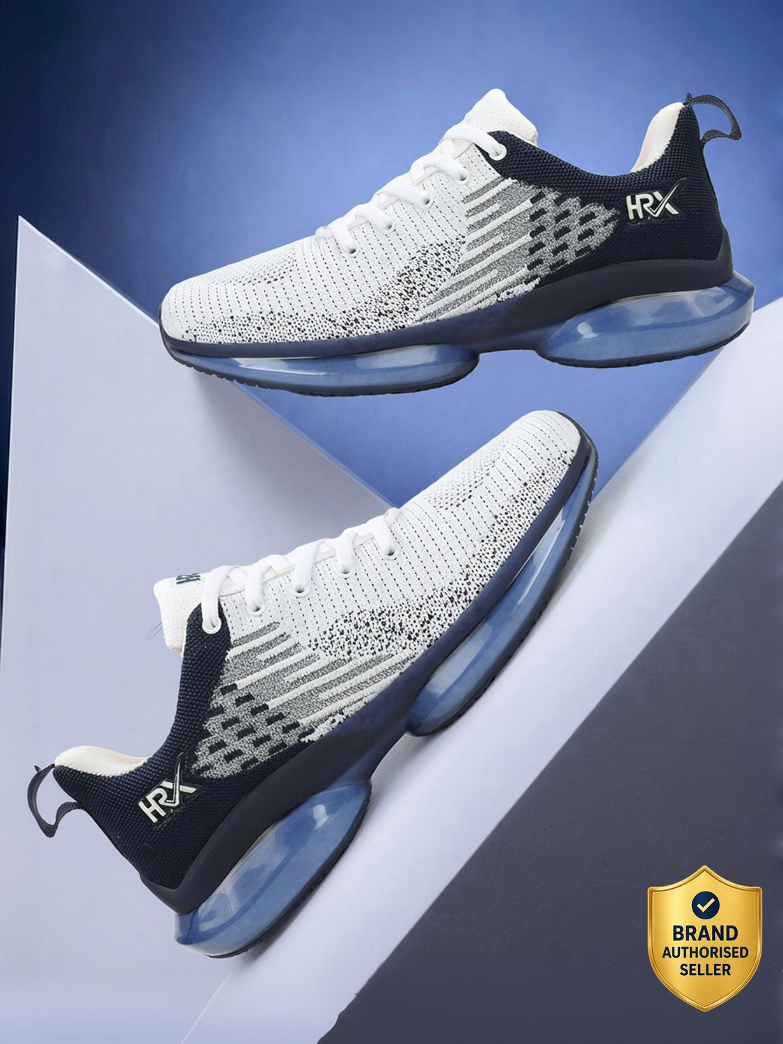 Image of HRX by Hrithik Roshan RC-110W GREY Training & Gym Shoes For Men (Grey , 8)