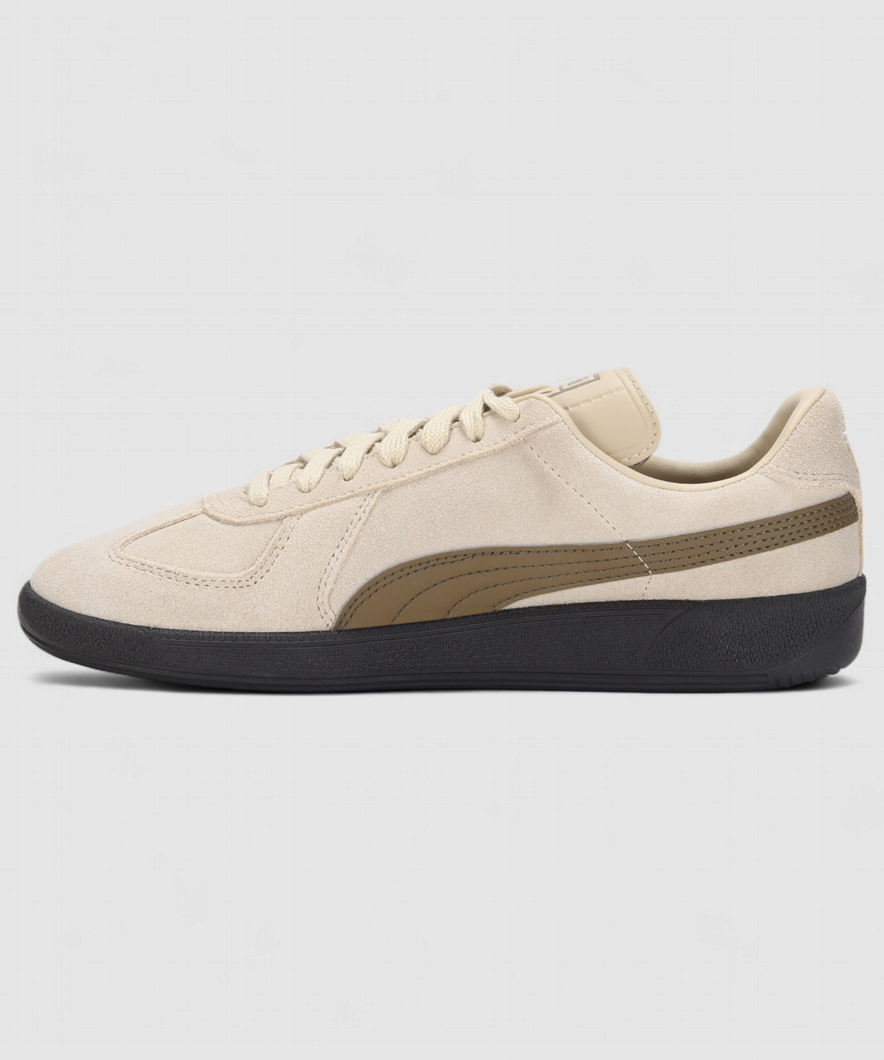 Image of PUMA Army Trainer Suede Sneakers For Men (Beige , 12)