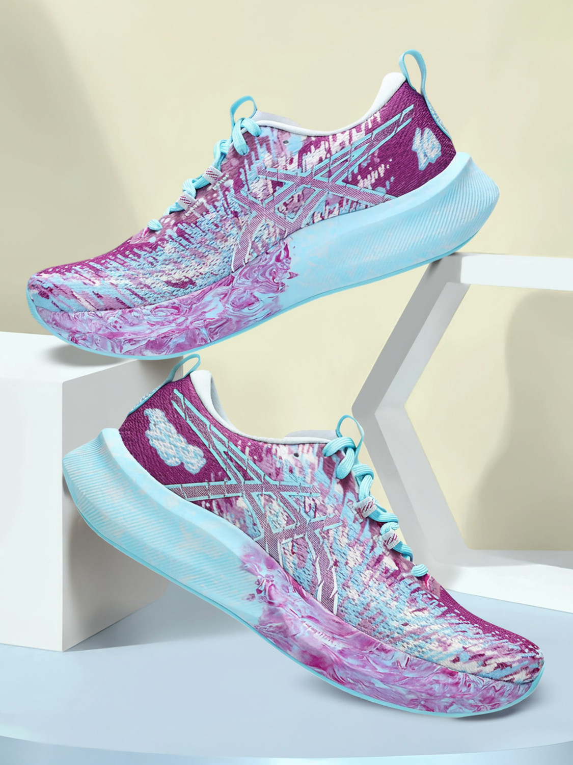Image of Asics NOOSA TRI 16 Sneakers For Women (Purple , 10)