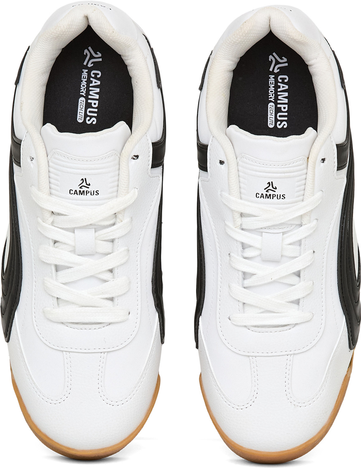 Image of CAMPUS RUSTLE Sneakers For Men (White , 9)
