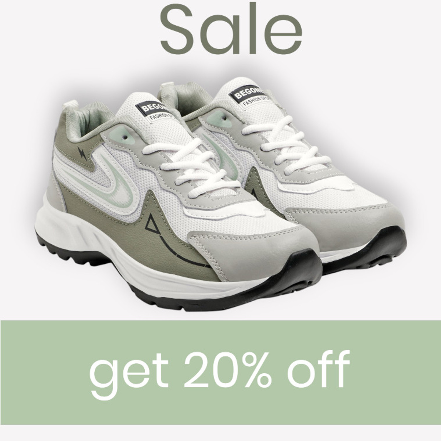 Image of LEE CATER Sneakers For Men (Grey , 9)