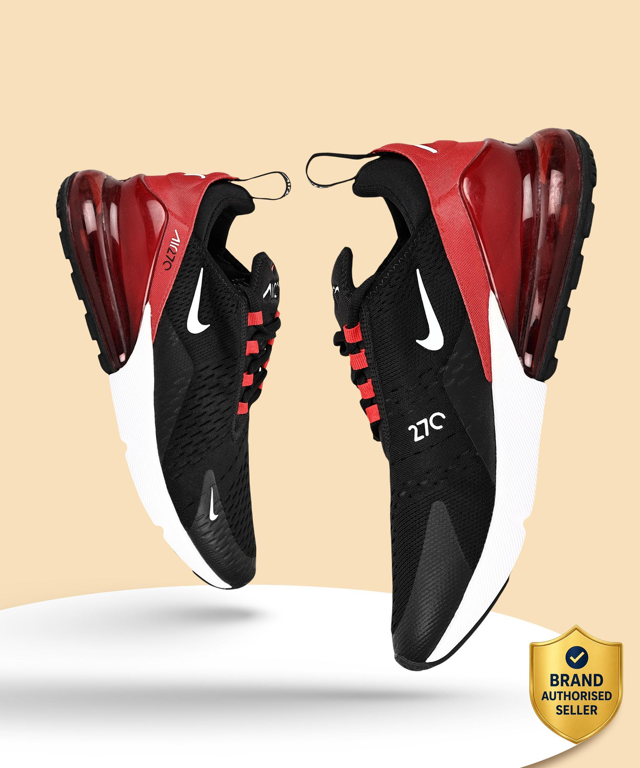 Image of NIKE Sneakers For Men (Red , 9)