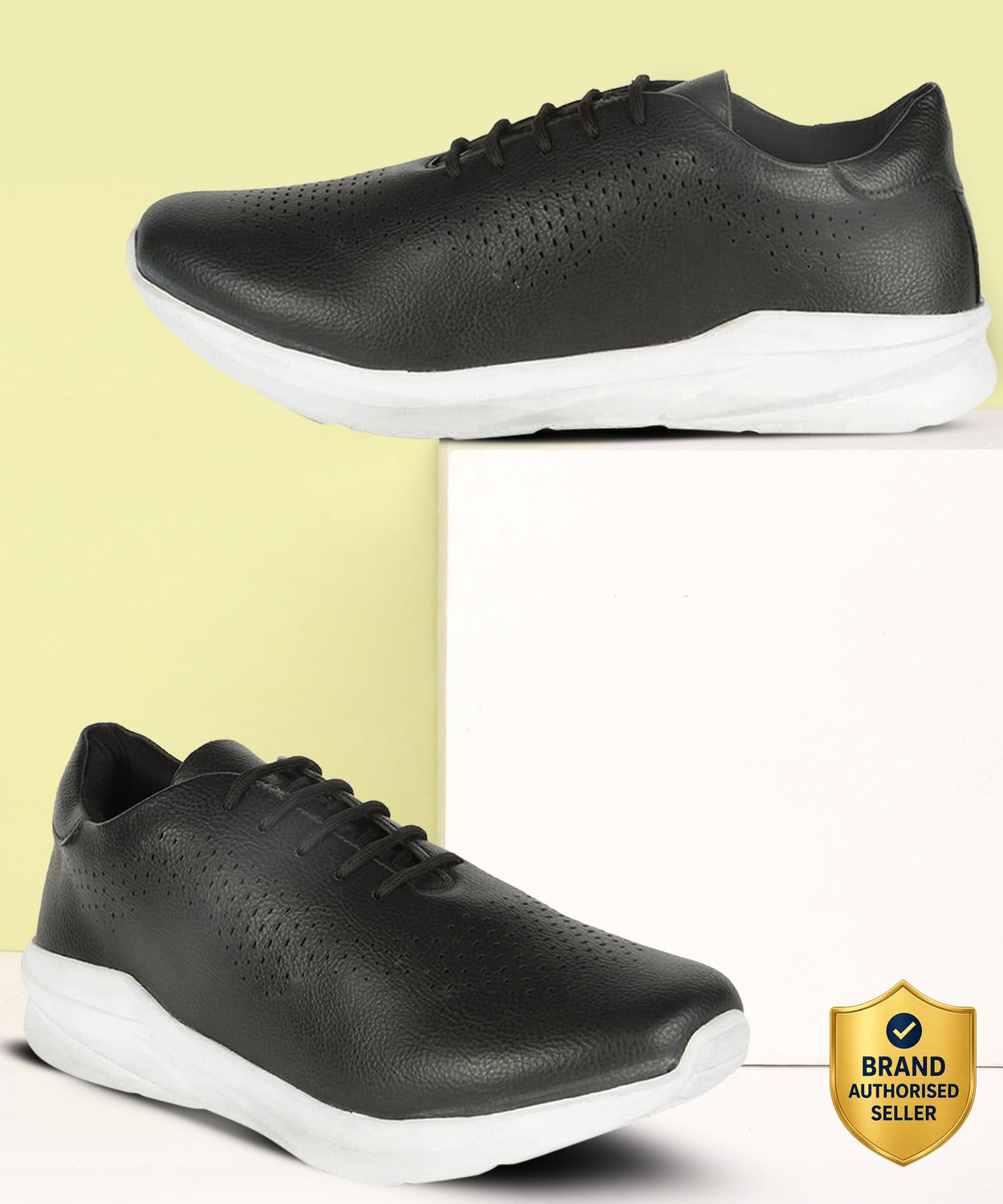 Image of HIGHLANDER Sneakers For Men (Tan , 9)