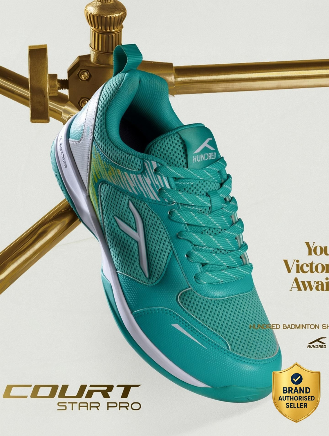 Hundred Court Star Pro Badminton Shoes Unisex - Image 1