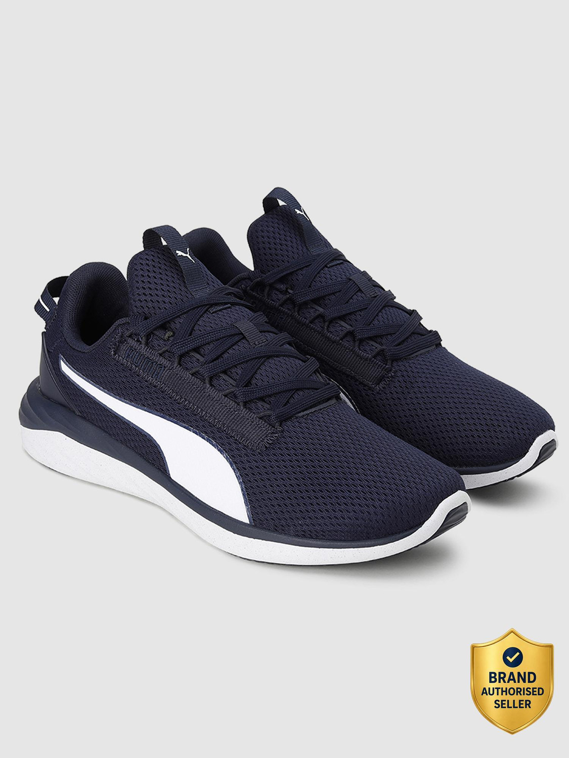 Image of PUMA Softride Cruise Running Shoes For Men (Black , 5)