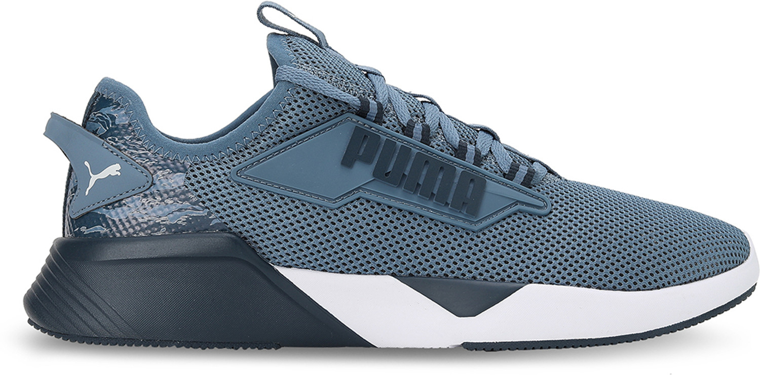 Image of PUMA Retaliate 2 Camo Running Shoes For Men (Blue , 5)