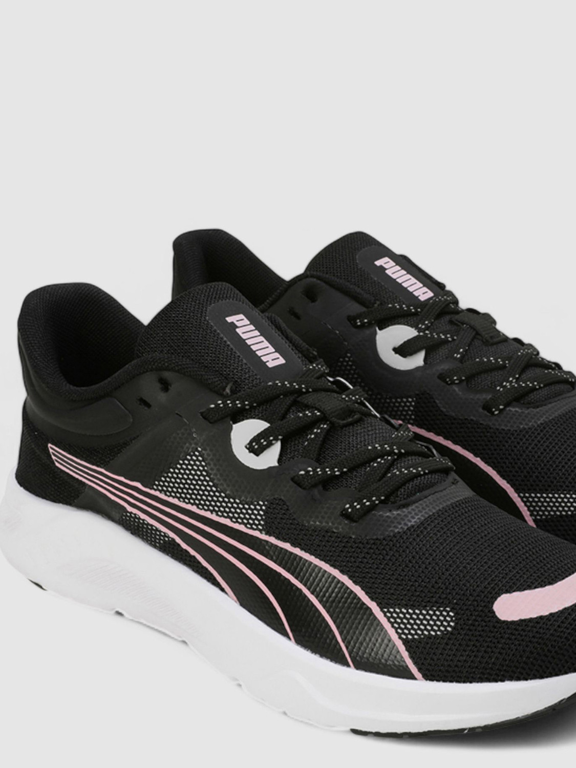Image of PUMA Vitality Connects Running Shoes For Women (Grey , 8)