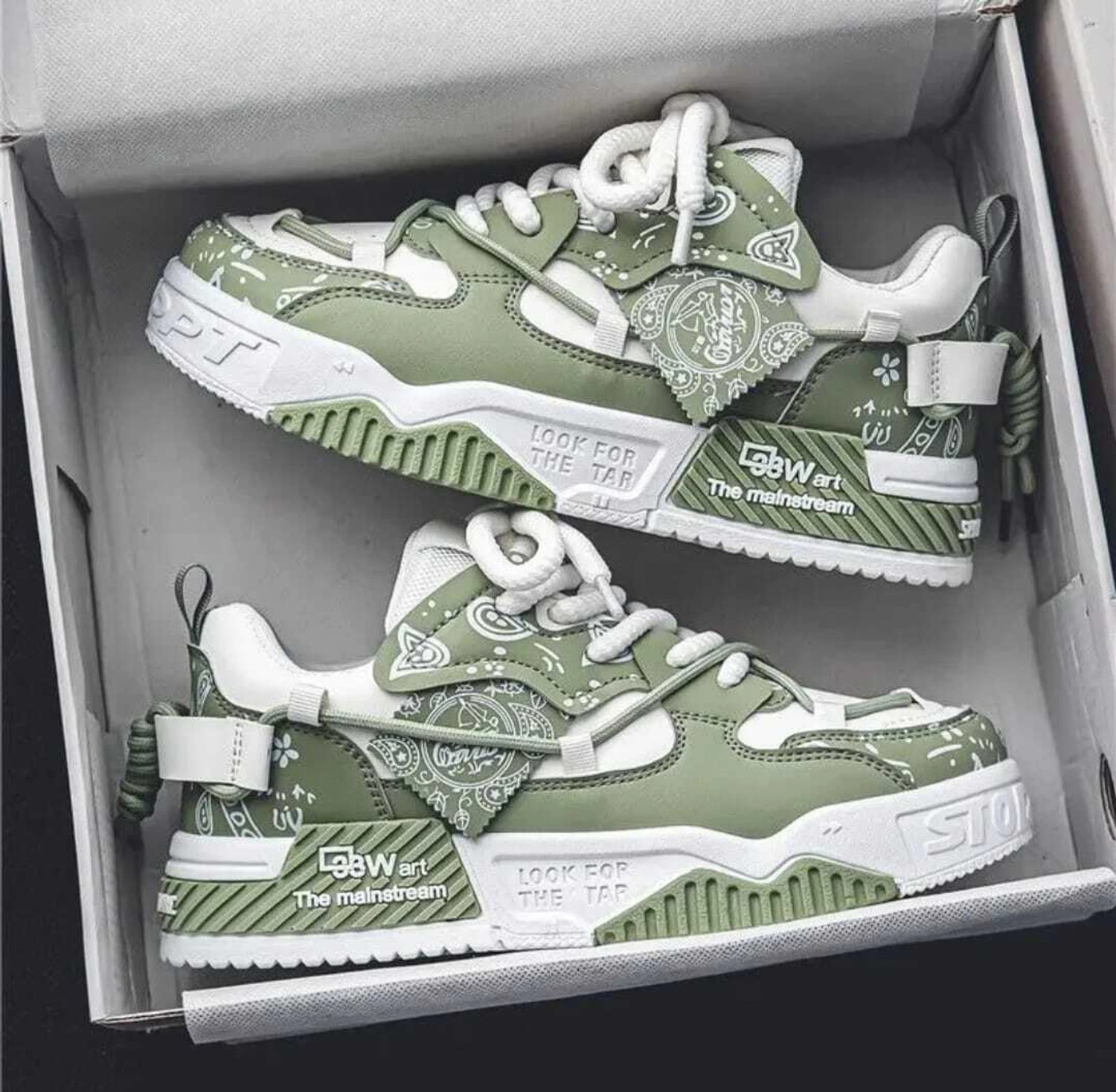 Image of NIKE Sb Check Solar Cnvs Sneakers For Unisex (Green , 10 UK /India)
