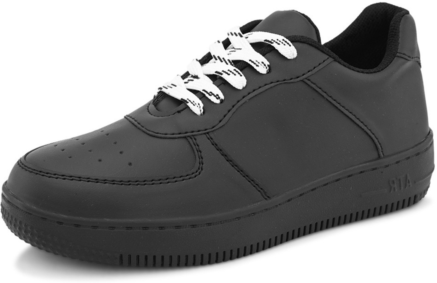 Image of Roadster RDWAJ3943 Lightweight Comfort Summer Trendy Premium Stylish Sneakers For Women (Black , 7)