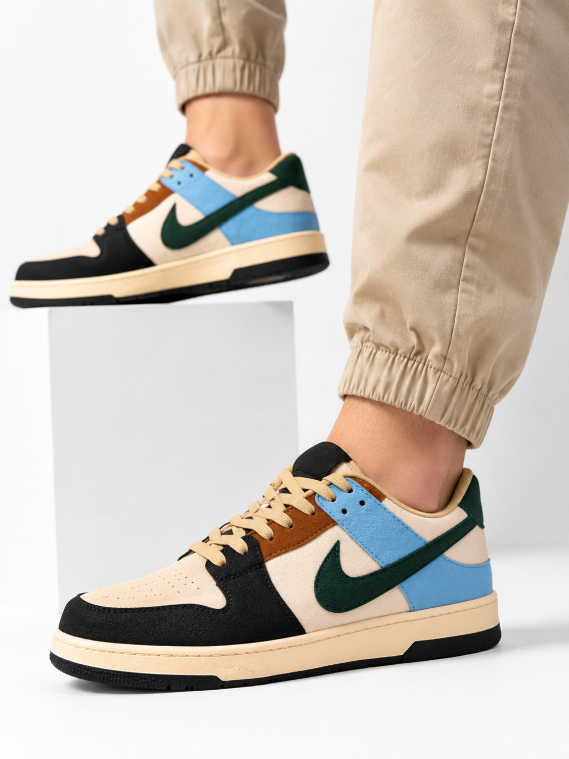 Image of ULTRASS Sneakers For Men (Black, Multicolor , 6)