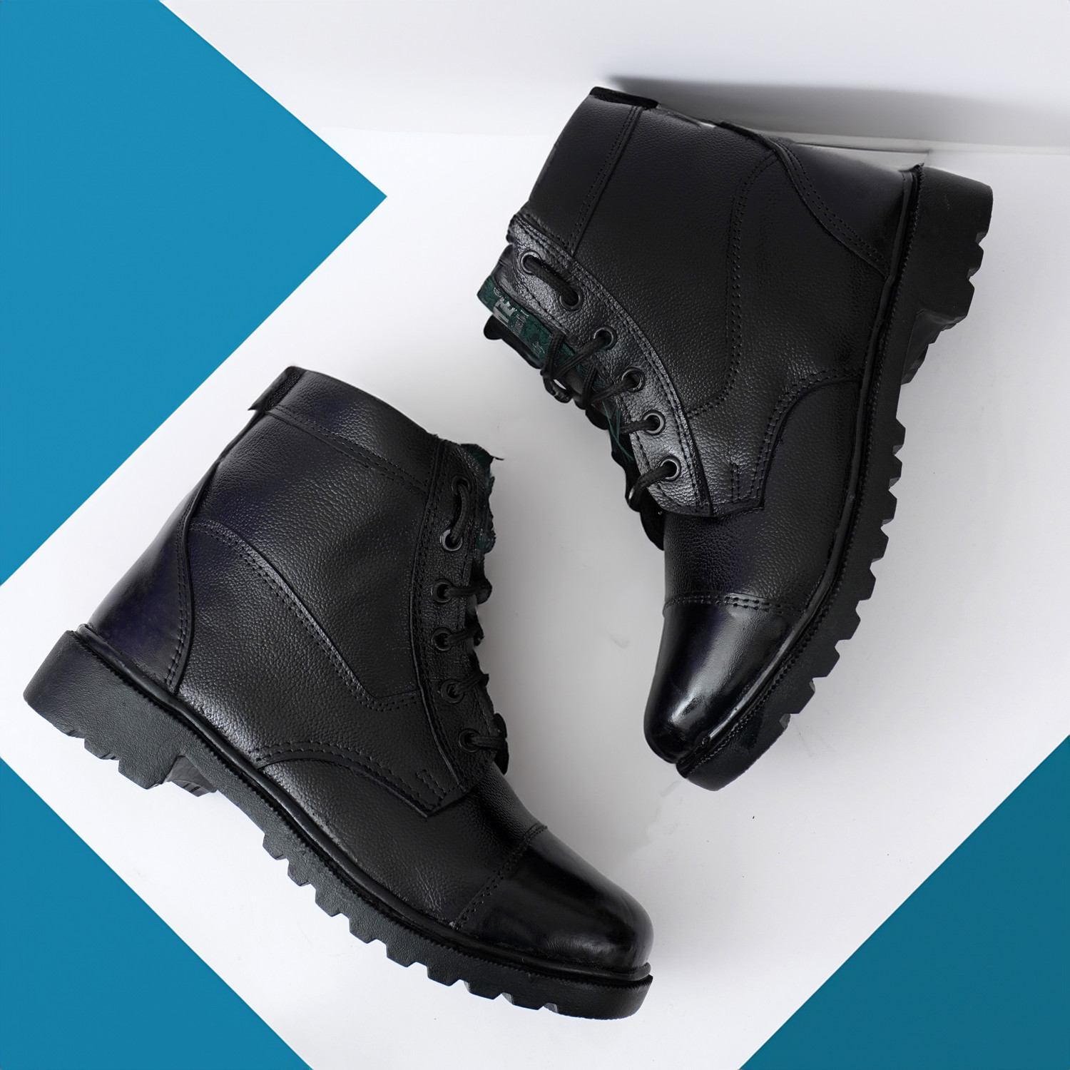 Image of R-ME DMS /NCC Army Boots /Shoes Boots For Men /Hiking and Trekking (Black) Boots For Men (Black , 6)