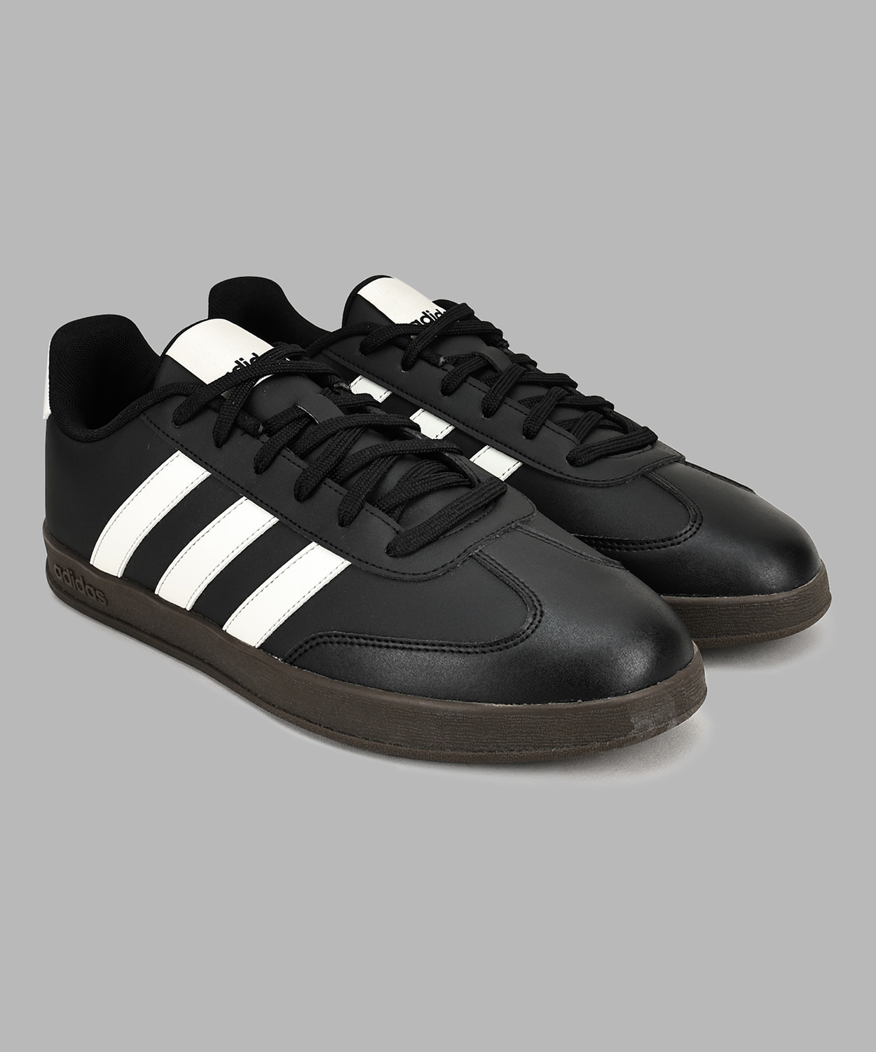 Image of ADIDAS VL COURT BASE IKD Sneakers For Men (White , 5)