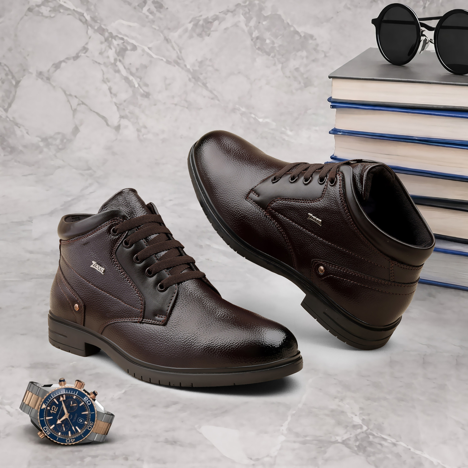 Zixer Luxury Leather Formal Shoes - Image 1