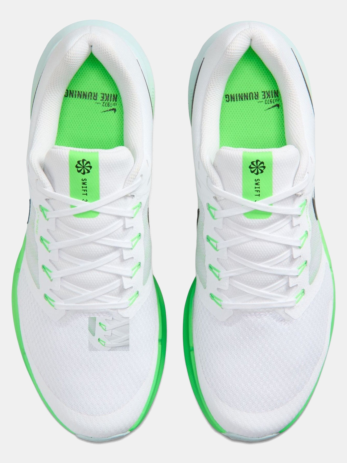 Image of NIKE RUN SWIFT 3 Running Shoes For Men (White , 6)