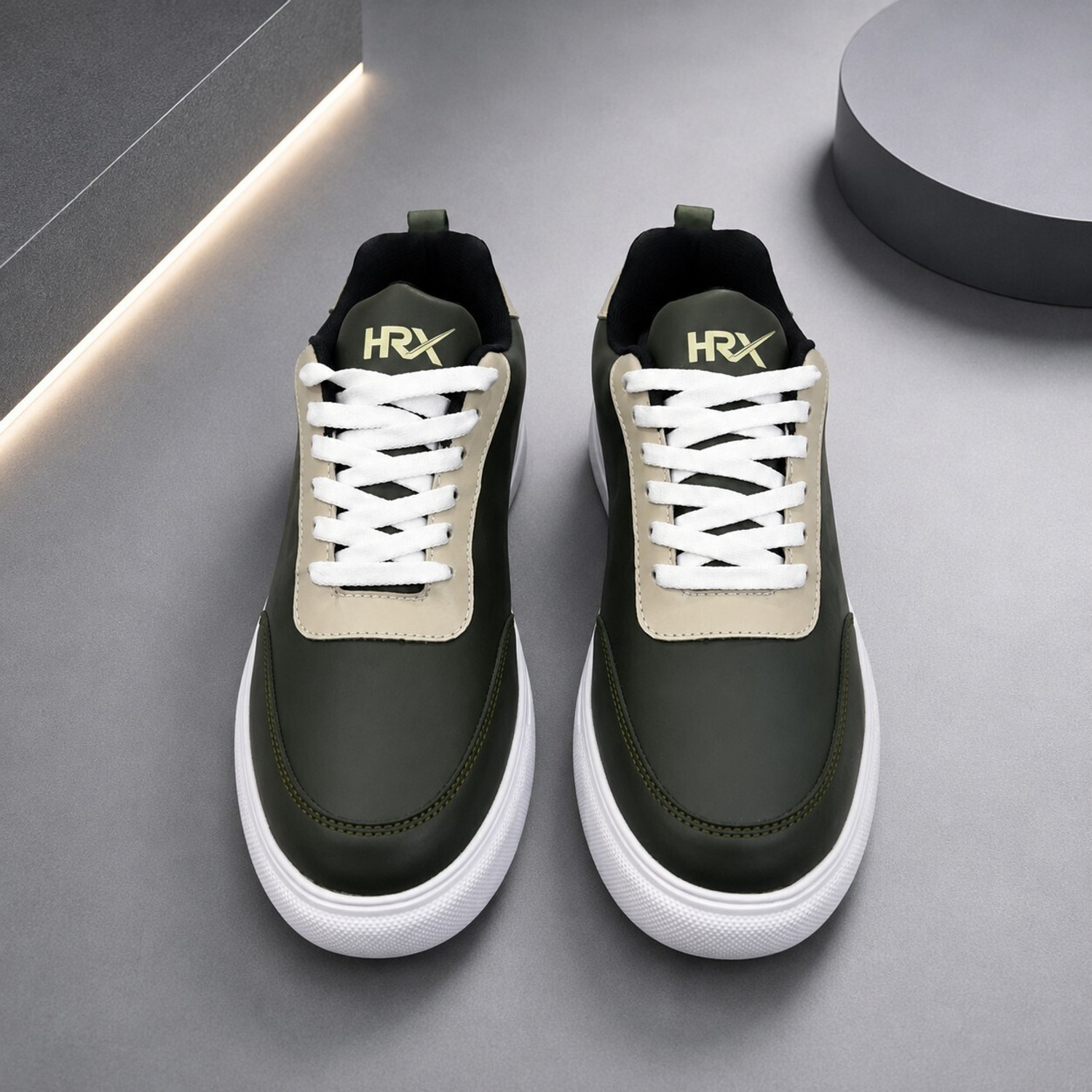 Image of WROGN Sneakers For Men (Olive , 9)