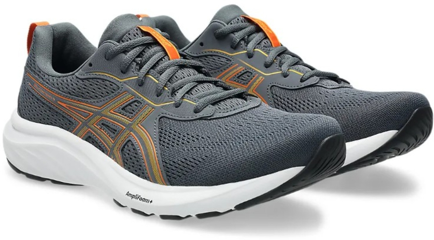 Image of asics GEL-CONTEND 9 Outdoors For Men (Grey, Orange , 8)