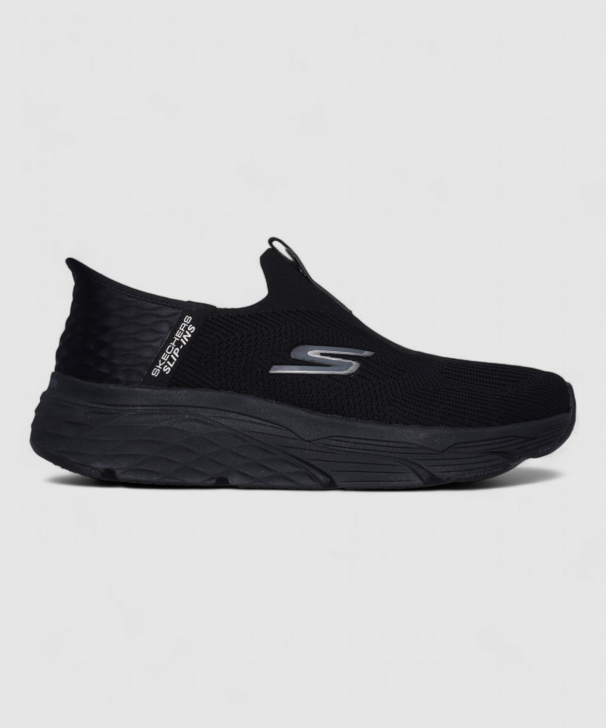 Image of Skechers MAX CUSHIONING ELITE - ADVANT Running Shoes For Men (Black , 6)